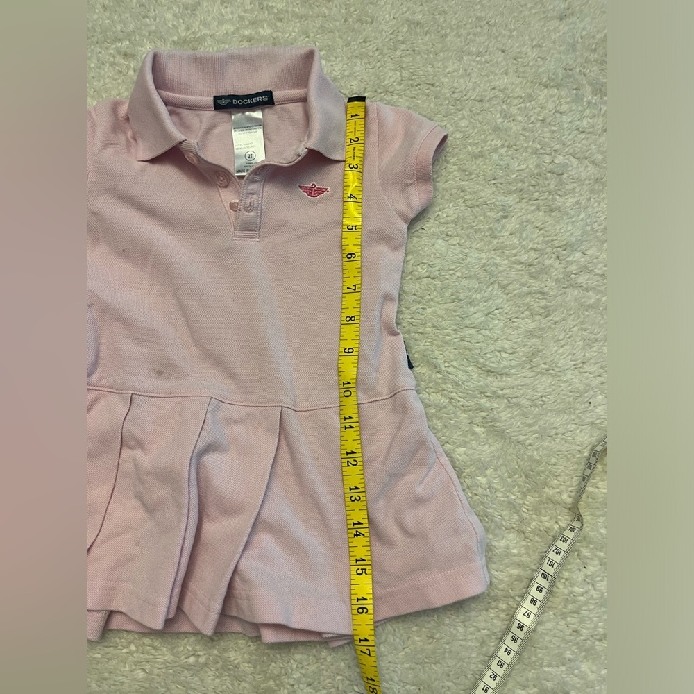 Dockers Pleated Skirt Dress - Picture 5 of 7